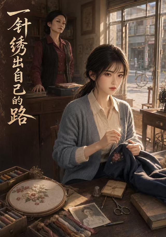 一针绣出自己的路