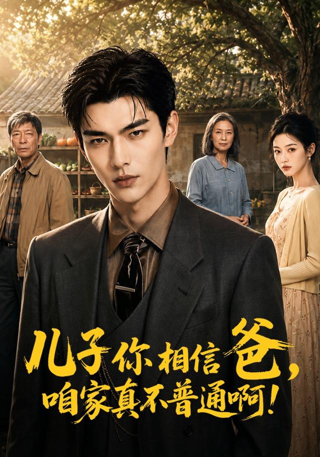 儿子你相信爸，咱家真不普通啊！