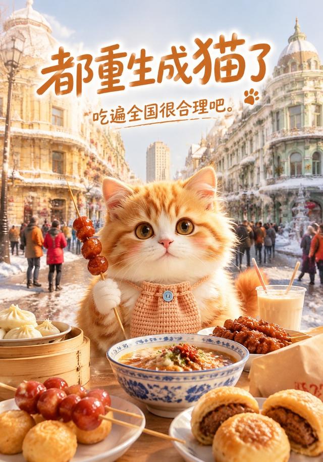 都重生成猫了，吃遍全国很合理吧！