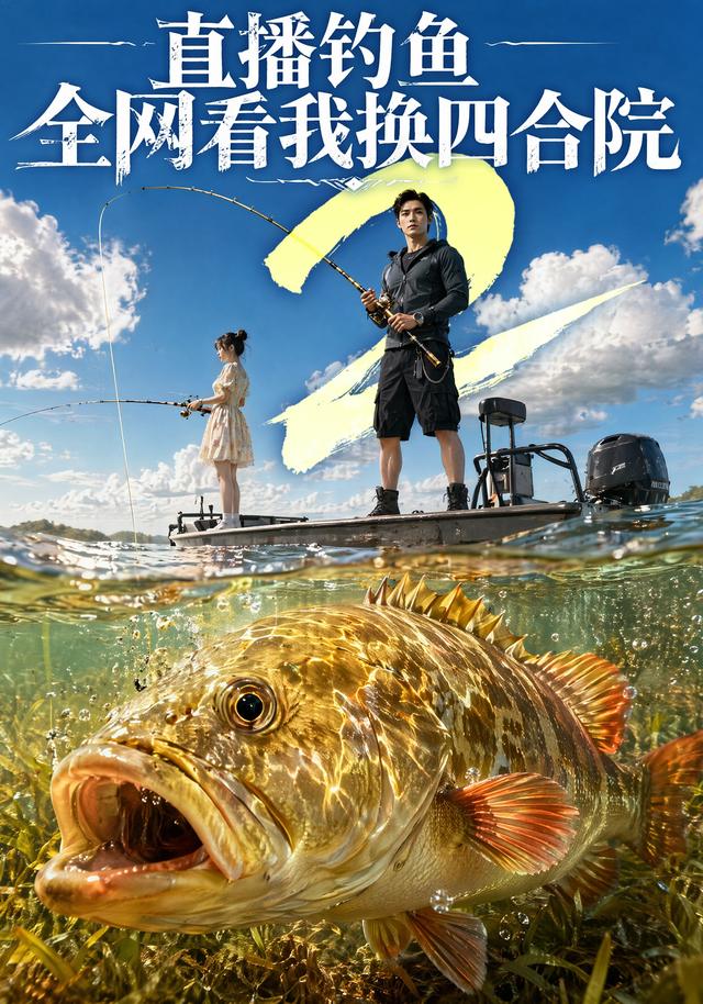 直播钓鱼全网看我换四合院2