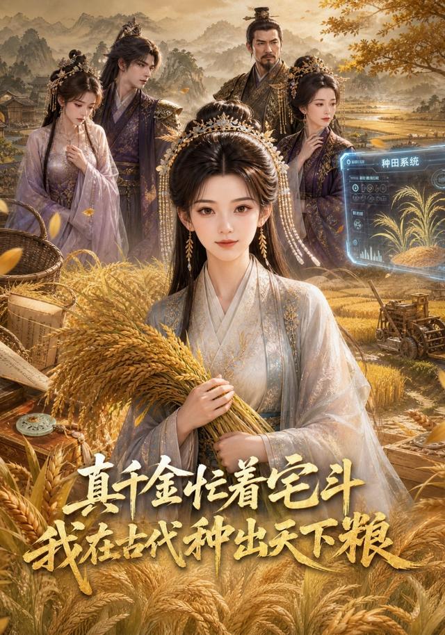真千金忙着宅斗，我在古代种出天下粮 cover