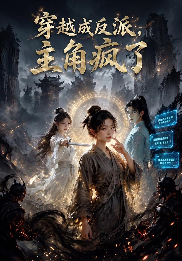 穿越成反派，主角疯了 cover
