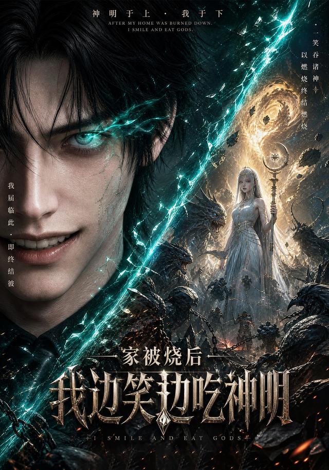 家被烧后我边笑边吃神明