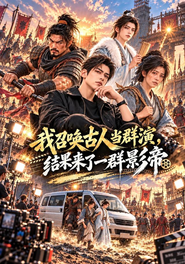我召唤古人当群演，结果来了一群影帝