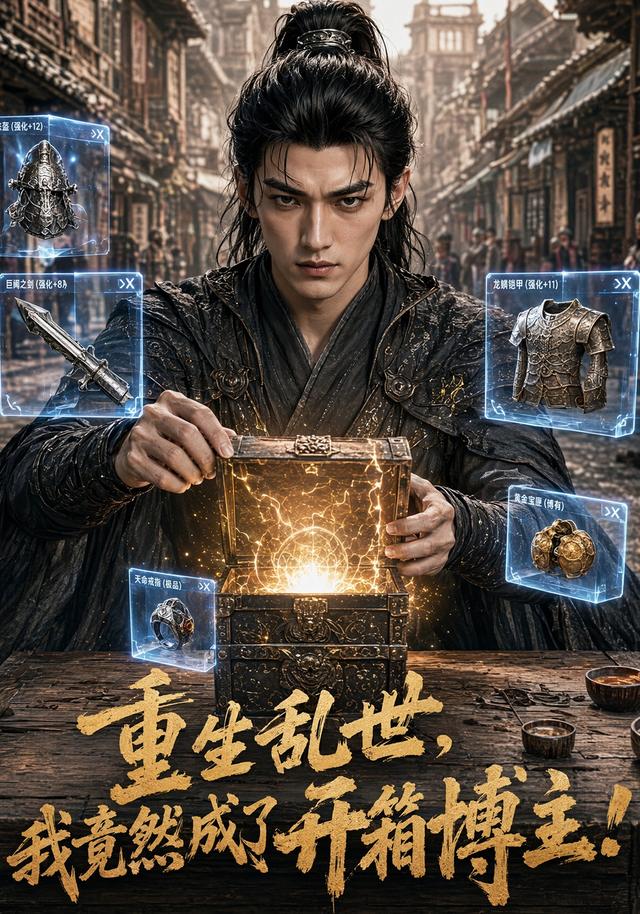 重生乱世，我竟然成了开箱博主！ cover