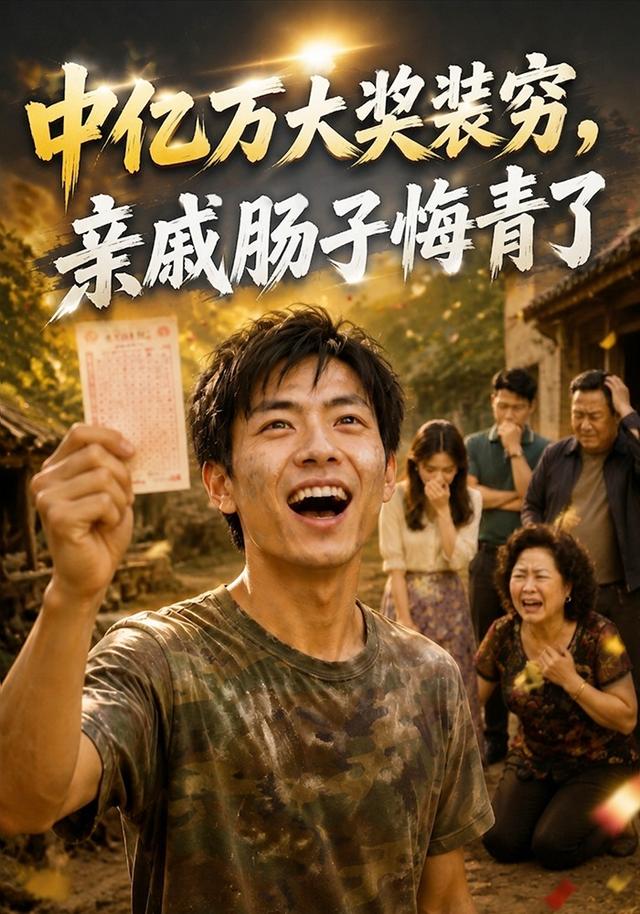 中亿  万大奖装穷，亲戚肠子悔青了