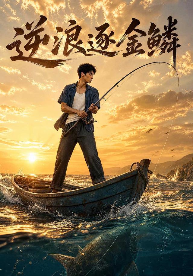 逆浪逐金鳞