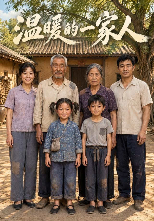 温暖的一家人