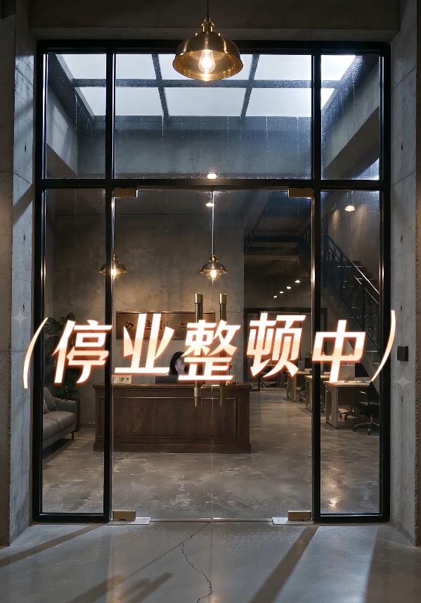 停业整顿中
