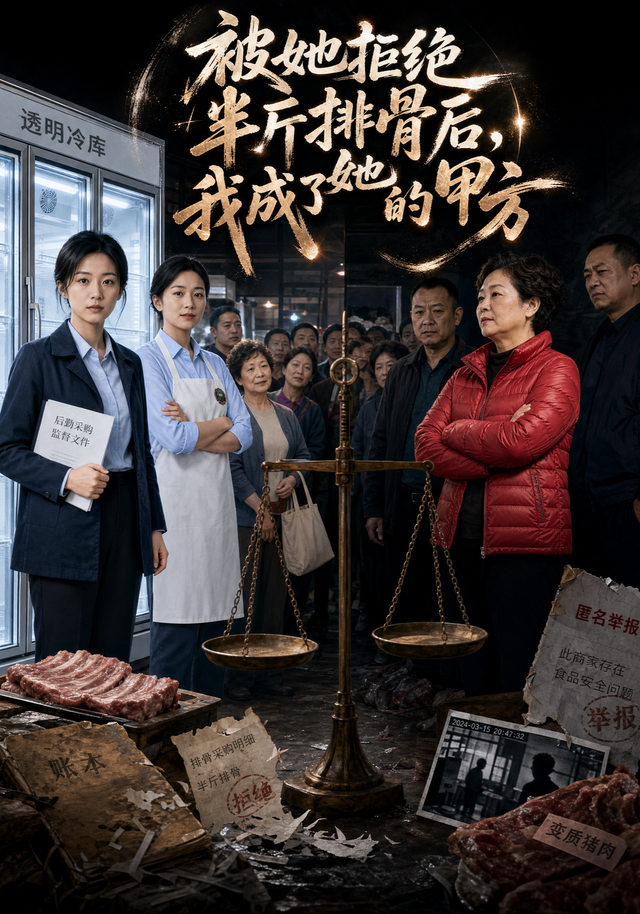 被她拒绝半斤排骨后，我成了她的甲方
