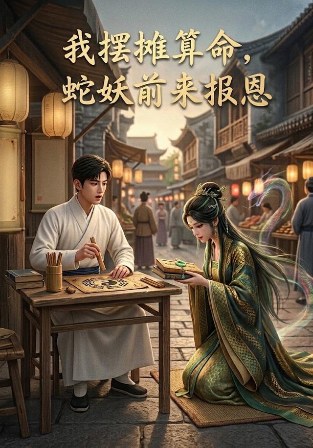 我摆摊算命，蛇妖前来报恩