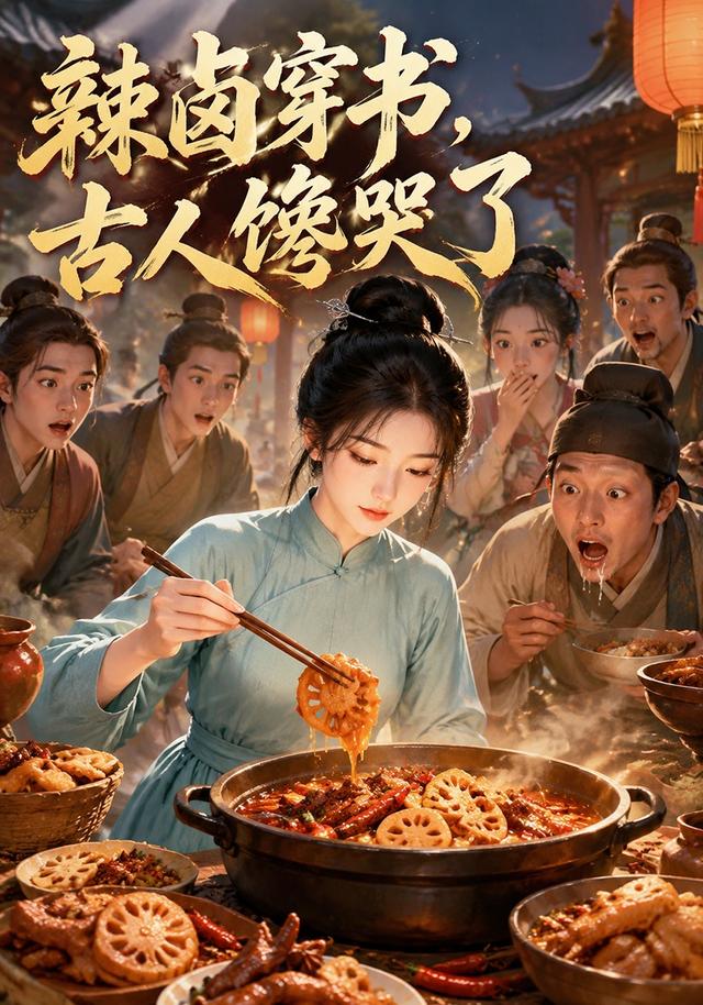 辣卤穿书，古人馋哭了 cover