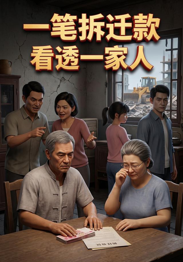 一笔拆迁款，看透一家人