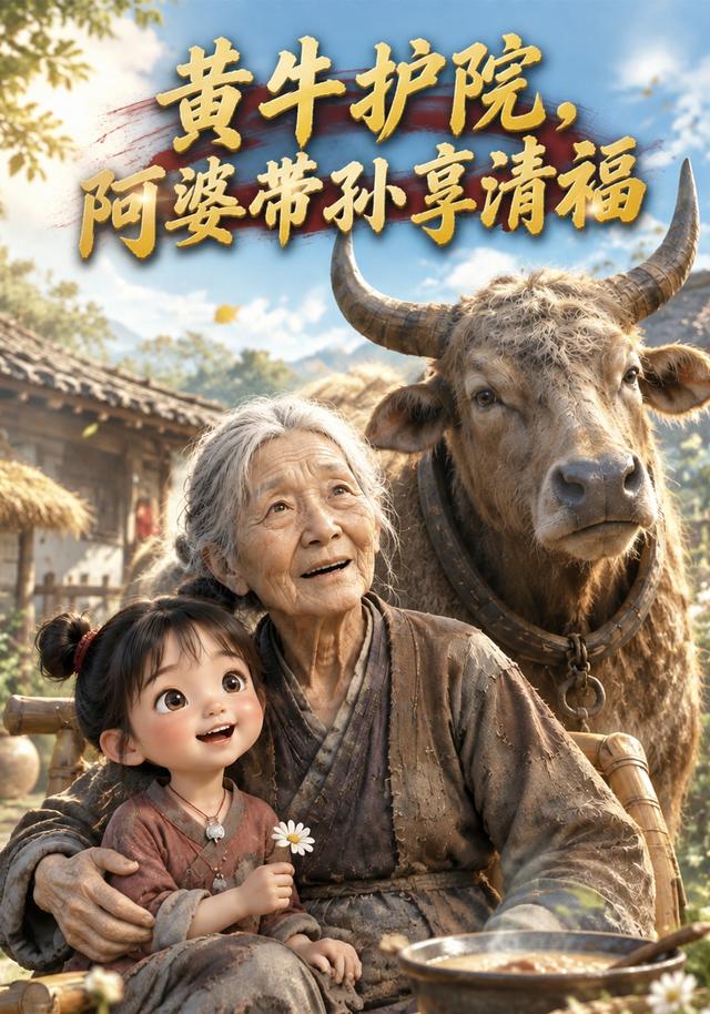 黄牛护院，阿婆带孙享清福 cover