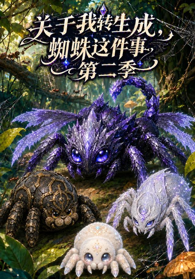 关于我转生成，蜘蛛这件事第二季 cover