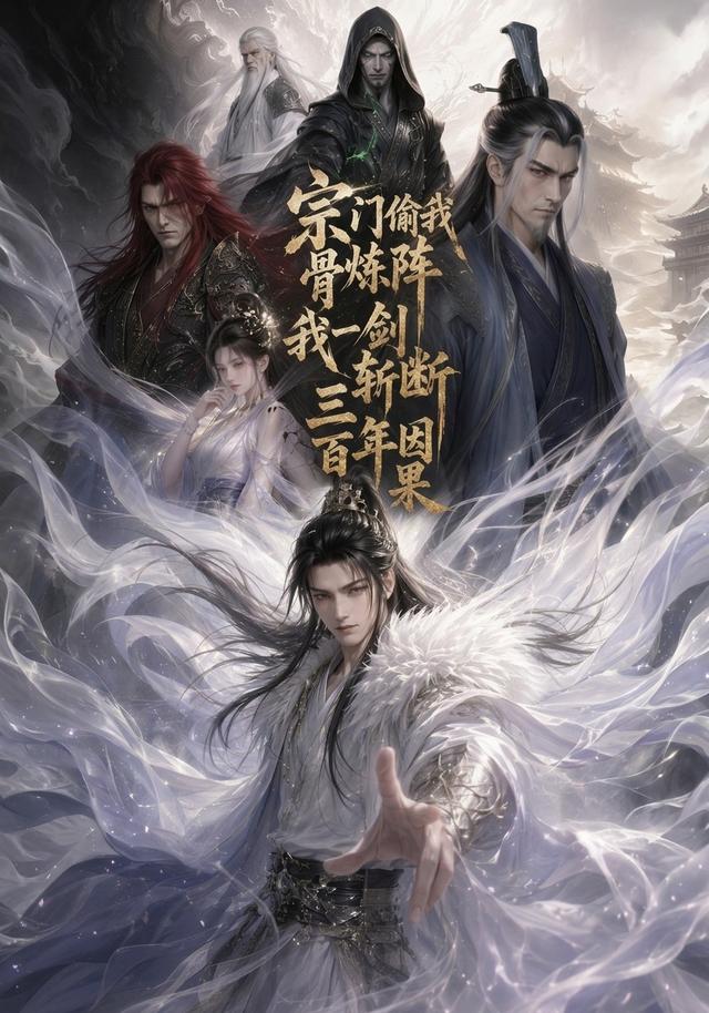 宗门偷我骨炼阵，我一剑斩断三百年因果 cover