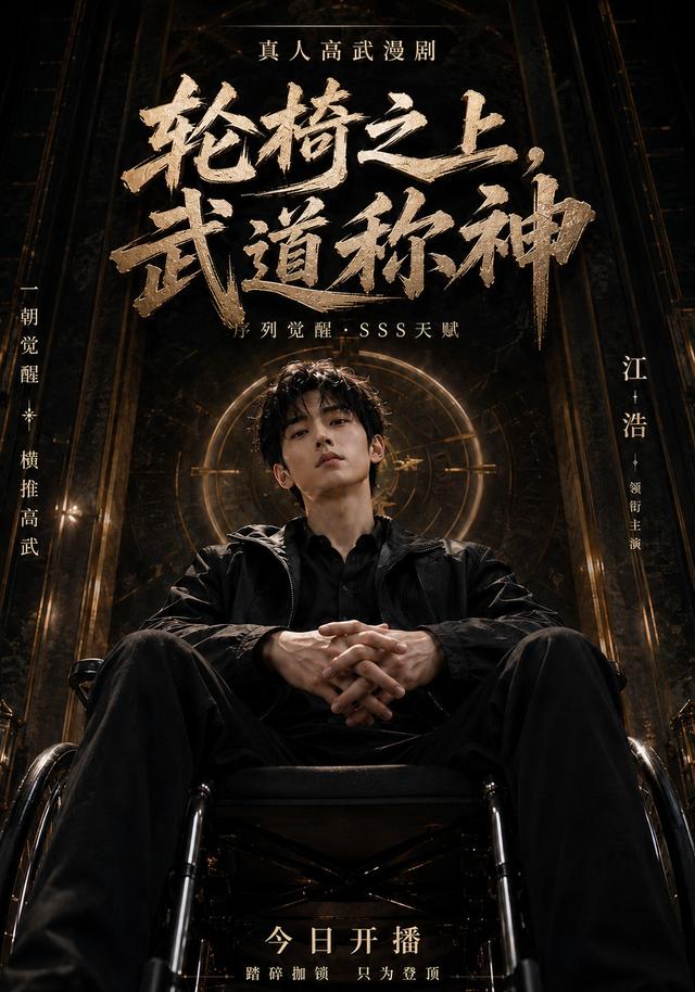 轮椅之上，武道称神