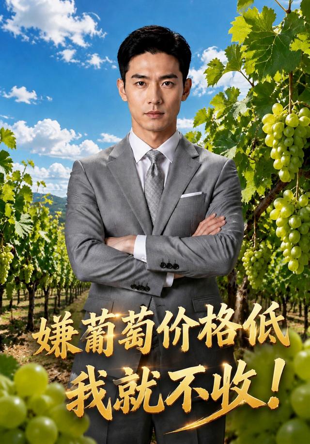 嫌葡萄价格低，我就不收！ cover
