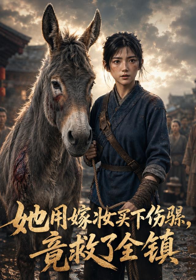 她用嫁妆买下伤骡，竟救了全镇 cover