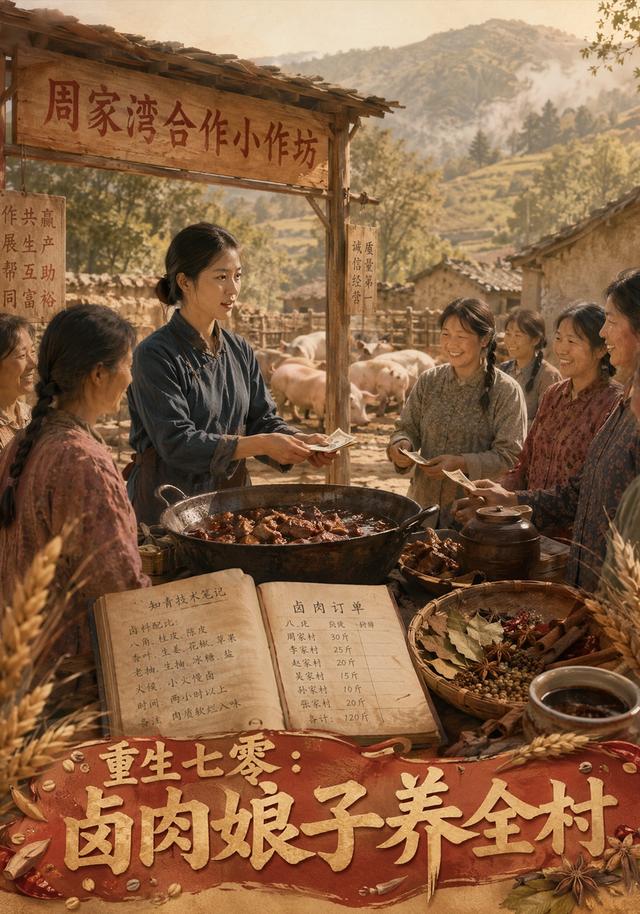 重生七零：卤肉娘子养全村封面