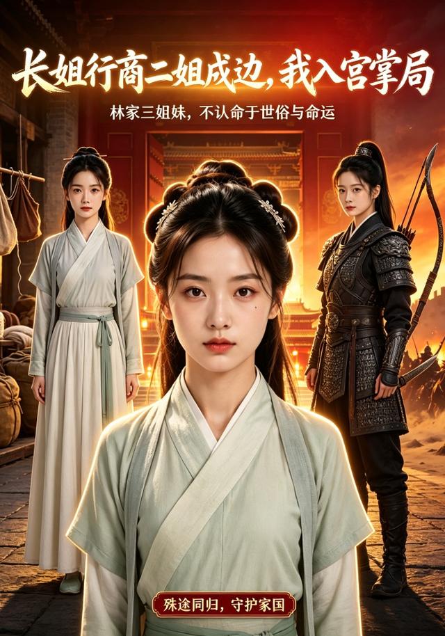 长姐行商二姐戍边，我入宫掌局 cover