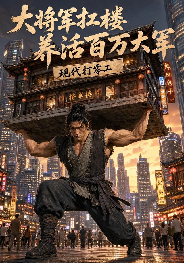 大将军扛楼养活百万大军现代打零工