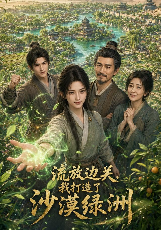 流放边关，我打造了沙漠绿洲 cover