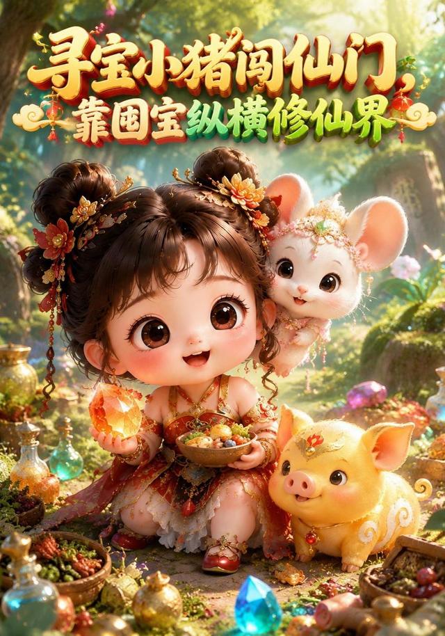 寻宝小猪闯仙门，靠囤宝纵横修仙界