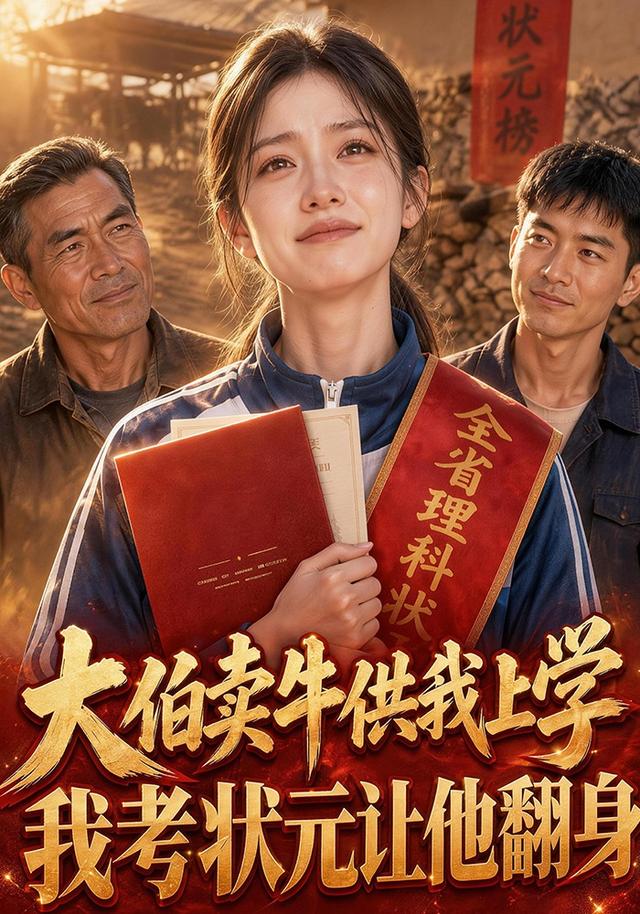 大伯卖牛供我上学，我考状元让他翻身