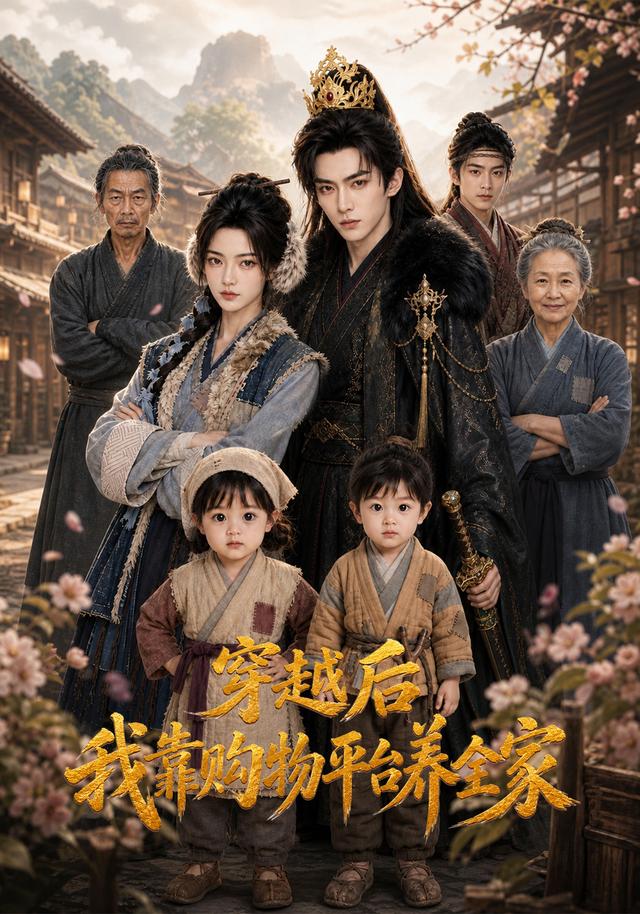 穿越后我靠购物平台养全家 cover