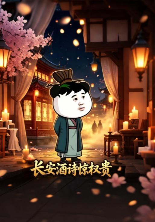 长安酒诗惊权贵