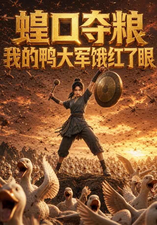 蝗口夺粮，我的鸭大军饿红了眼