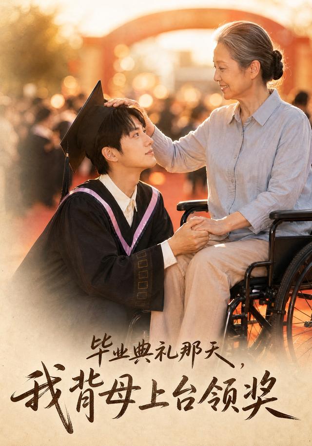 毕业典礼那天，我背母上台领奖 cover