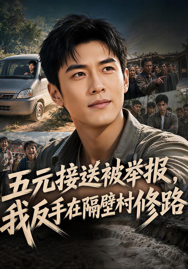 五元接送被举报，我反手在隔壁村修路 cover