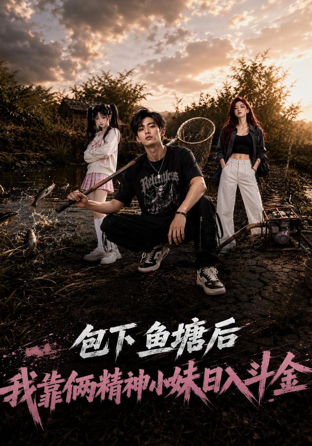 包下鱼塘后我靠俩精神小妹日入斗金