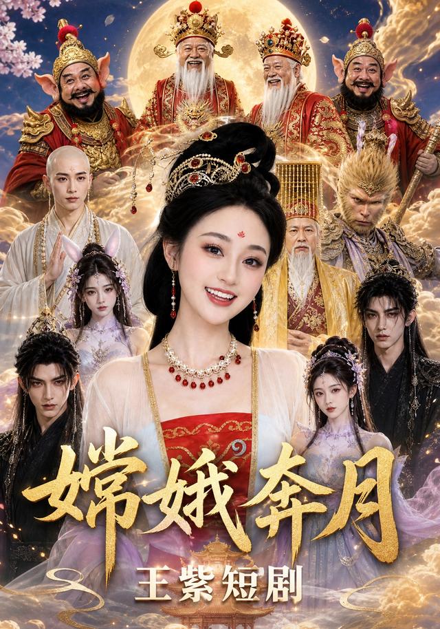 嫦娥奔月王紫短剧封面