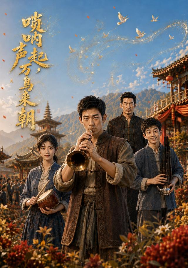 唢呐声起，万鸟来朝