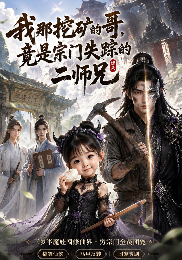 我那挖矿的哥，竟是宗门失踪的二师兄 cover