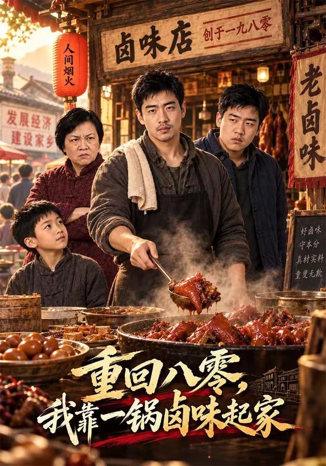 重回八零，我靠一锅卤味起家 cover