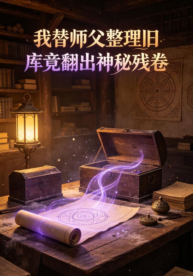 我替师父整理旧库竟翻出神秘残卷 cover