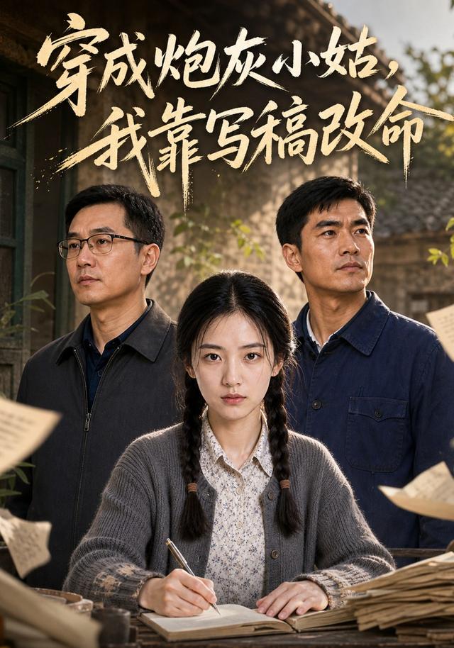 穿成炮灰小姑，我靠写稿改命 cover