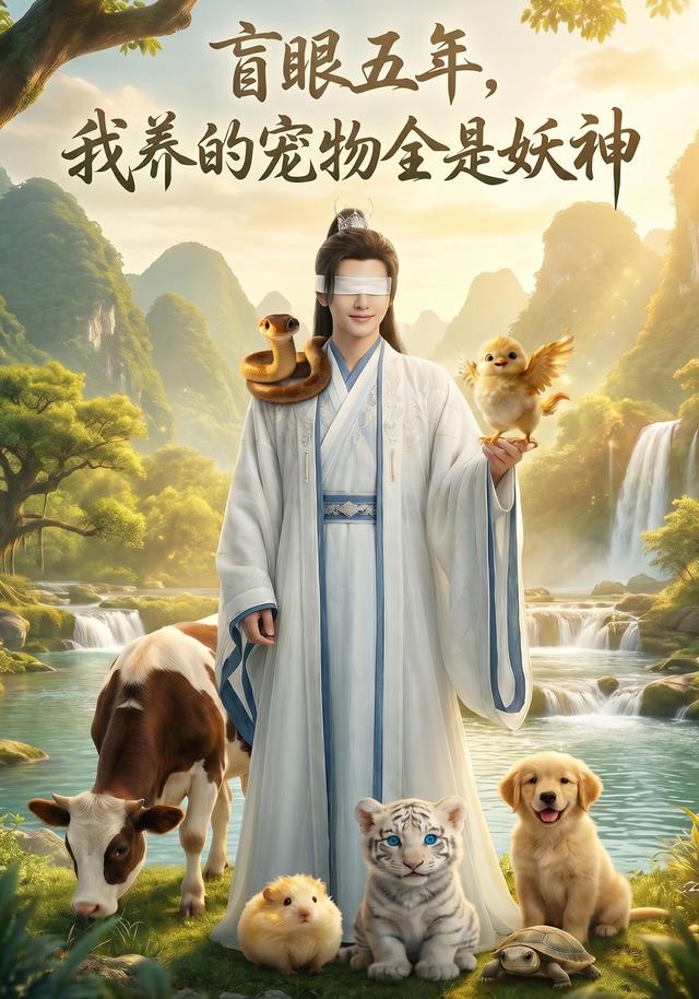 盲眼五年，我养的宠物全是妖神封面