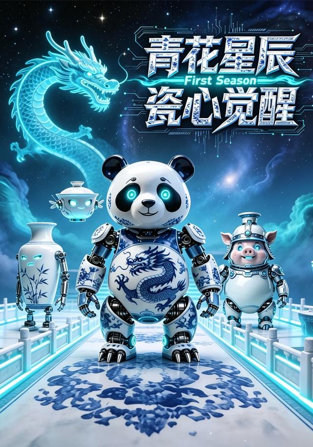 青花星辰瓷心觉醒