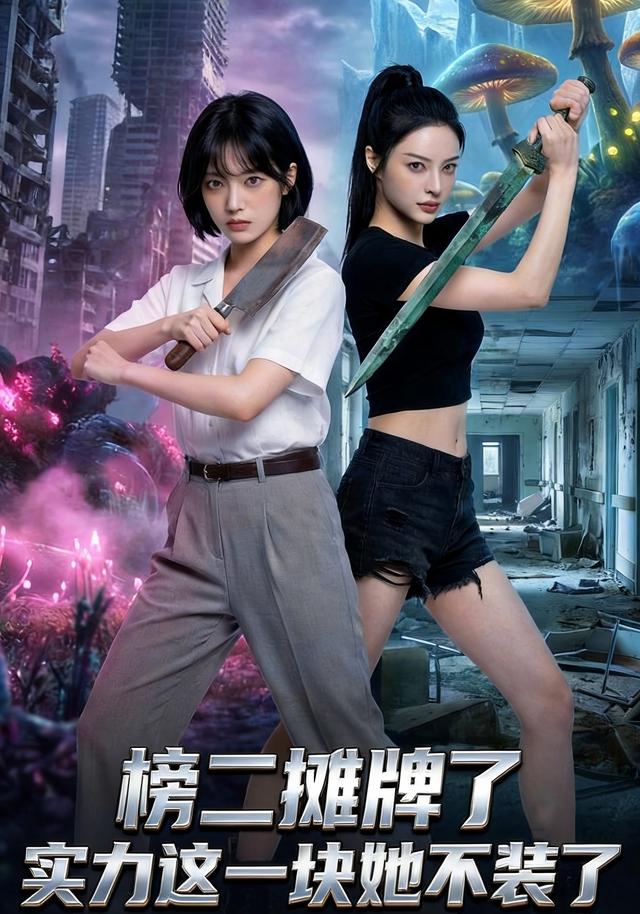 榜二摊牌了，实力这一块她不装了