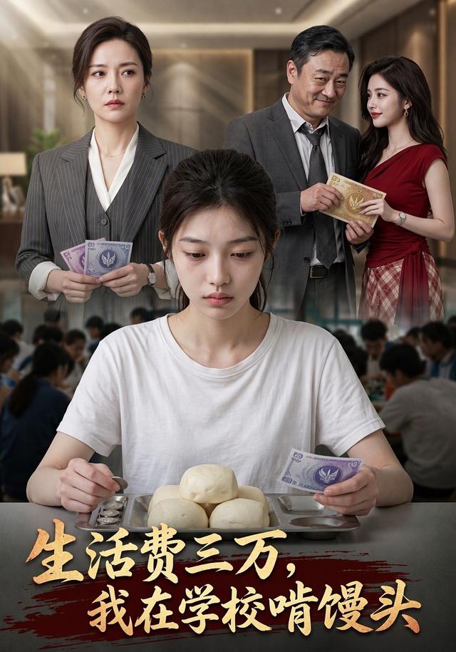 生活费三万，我在学校啃馒头