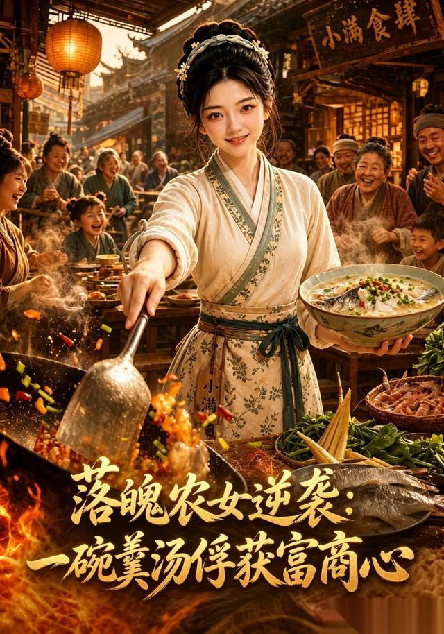落魄农女逆袭：一碗羹汤俘获富商心