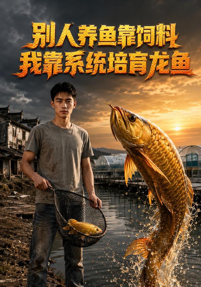 别人养鱼靠饲料，我靠系统培育龙鱼 cover