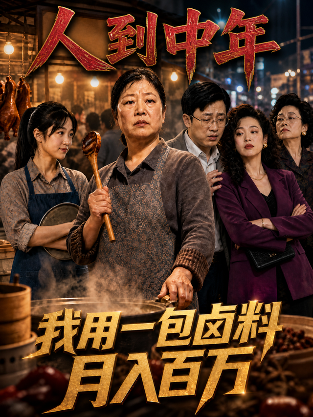 人到中年，我用一包卤料月入百万 cover