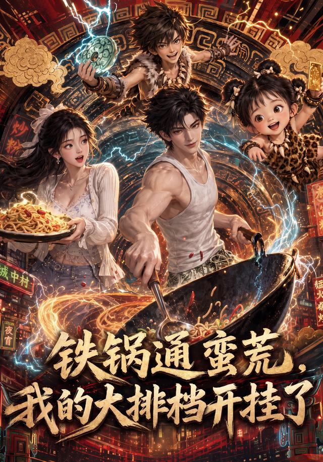 2026年奇幻漫剧《铁锅通蛮荒，我的大排档开挂了（第一季）》