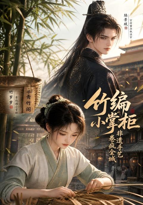竹编小掌柜非遗手艺卷疯全城 cover